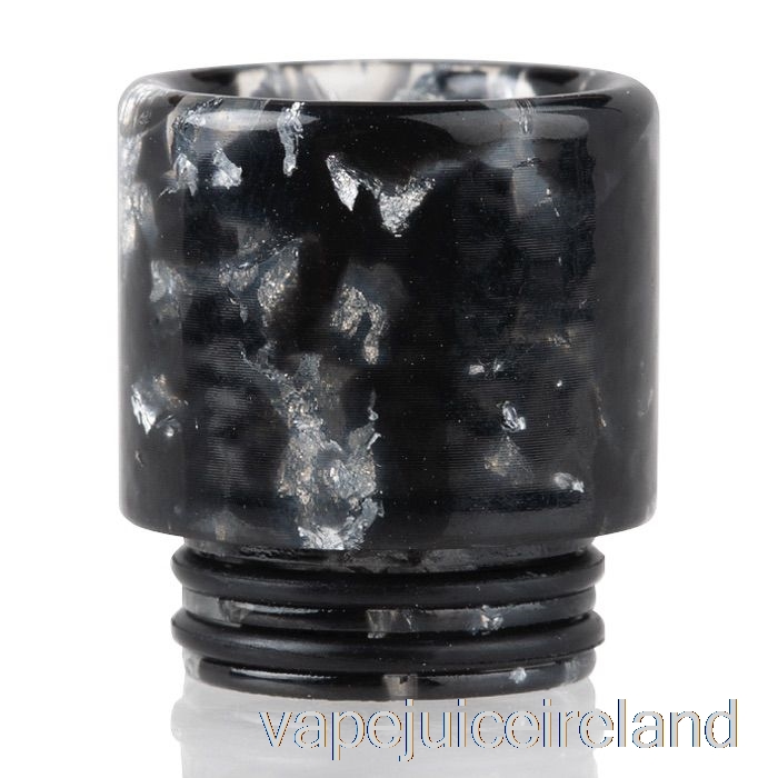 Vape Pod Kits 810 Sequins Resin Drip Tip Black Silver